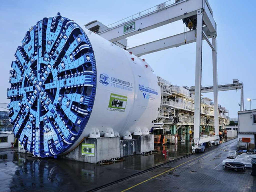 Santa Clara Valley Transportation Authority Tunnel Boring Machine