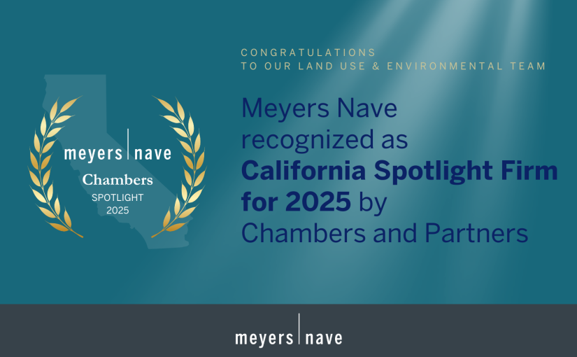 Meyers Nave Ranked in Chambers Spotlight California 2025 Guide